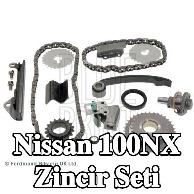 BLUE PRINT Zincir gergisi içeren zamanlama zinciri kiti — Nissan 100nx