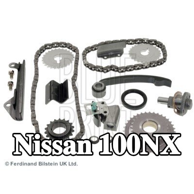 BLUE PRINT طقم سلسلة التوقيت مع شداد السلسلة — Nissan 100nx