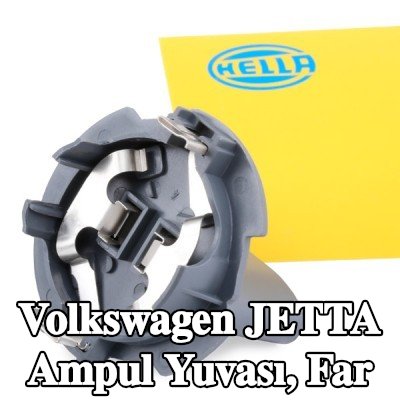 HELLA Ampul yuvası, far — 2004 Volkswagen Jetta