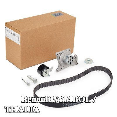 BOSCH مجموعة مضخة المياه وحزام التوقيت عدد الأسنان: 119, Width: 27mm — Renault Symbol / Thalia