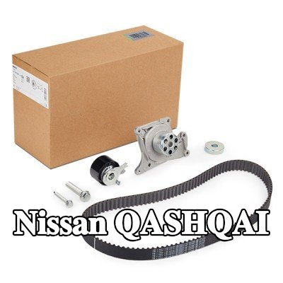 BOSCH مجموعة مضخة المياه وحزام التوقيت عدد الأسنان: 119, Width: 27mm — Nissan Qashqai