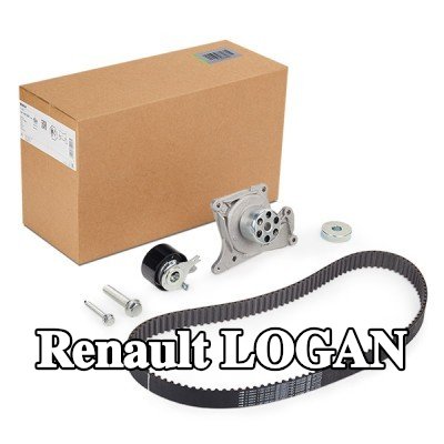 BOSCH مجموعة مضخة المياه وحزام التوقيت عدد الأسنان: 119, Width: 27mm — Renault Logan
