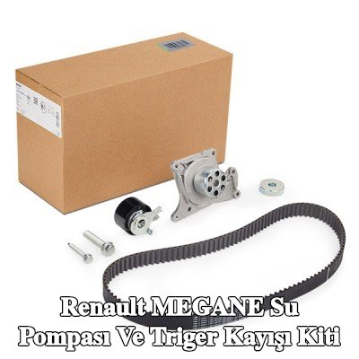 BOSCH Su pompası ve triger kayışı kiti Diş Sayısı: 119, Width: 27mm — Renault Megane