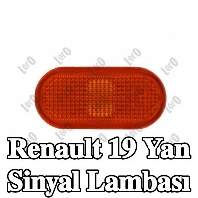 ABAKUS Yan sinyal lambası her iki taraf, ampul içermez, ampul yuvası olmadan — 1990 Renault 19