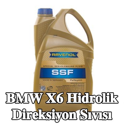 RAVENOL Hidrolik direksiyon sıvısı SSF — 2012 BMW X6