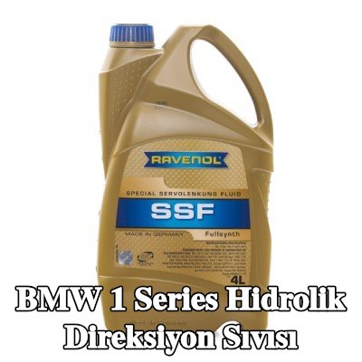 RAVENOL Hidrolik direksiyon sıvısı SSF — 2005 BMW 1 Series