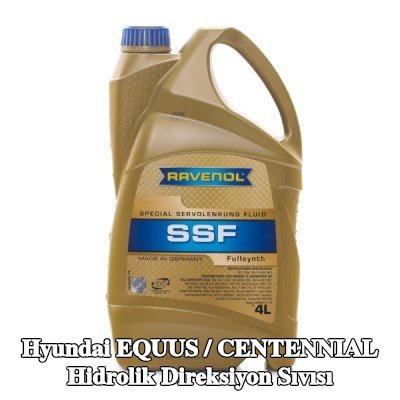 RAVENOL Hidrolik direksiyon sıvısı SSF — Hyundai Equus / Centennial