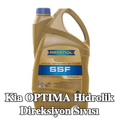 RAVENOL Hidrolik direksiyon sıvısı SSF — 2012 Kia Optima