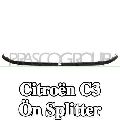 PRASCO Ön splitter Ön — 2015 Citroën C3