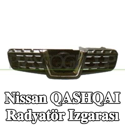 PRASCO Radyatör ızgarası, premium, krom/siyah — 2012 Nissan Qashqai