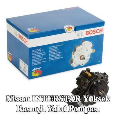 BOSCH Yüksek basınçlı yakıt pompası — 2022 Nissan Interstar