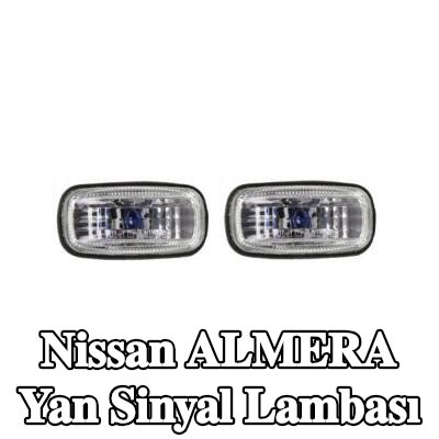 ABAKUS Yan sinyal lambası her iki taraf, yan montaj, şeffaf, beyaz — 1997 Nissan Almera