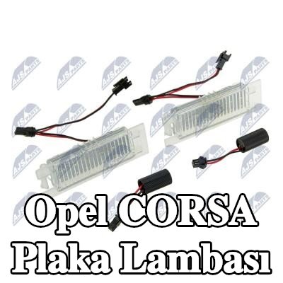 NTY Ampul yuvası dahil plaka lambası — 2012 Opel Corsa
