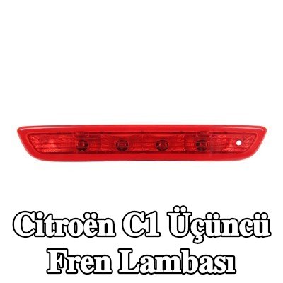 ABAKUS Üçüncü fren lambası Merkez, ampul içermez — Citroën C1