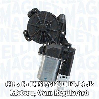 MAGNETI MARELLI Elektrik motoru, cam regülatörü Ön Aks Sol, elektrik motorlu — 2012 Citroën Dispatch