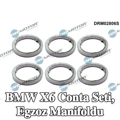 DR.MOTOR AUTOMOTIVE Conta Seti, egzoz manifoldu — BMW X6