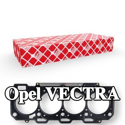 FEBI BILSTEIN حشية الرأس معدنية, 1mm — Opel Vectra