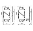 BOSCH Fren balatası seti 16mm — Hyundai Atos (9)
