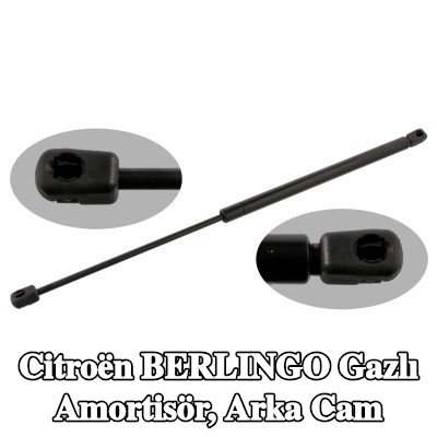 FEBI BILSTEIN Gaz Yayı, arka cam her iki taraf — 2012 Citroën Berlingo