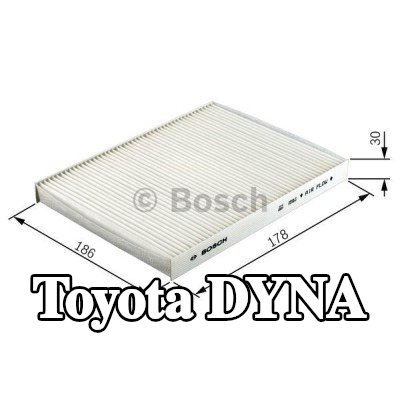 BOSCH مرشح حبوب اللقاح Particulate Filter — Toyota Dyna