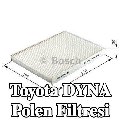 BOSCH Polen filtresi Partikül Filtresi — Toyota Dyna