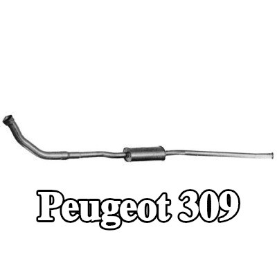 VEGAZ كاتم الصوت الأمامي — Peugeot 309