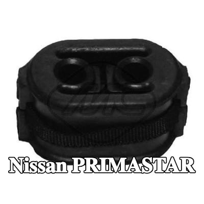 Metalcaucho مخمد مطاطي, كاتم الصوت الأمامي — Nissan Primastar