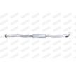 WALKER Orta susturucu 1770mm, montaj parçaları olmadan — Nissan X-trail (1)