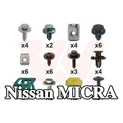 VAN WEZEL طقم التثبيت، المصد — Nissan Micra