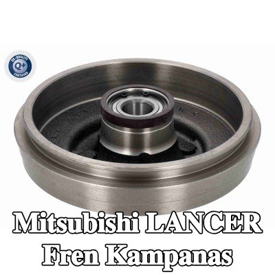 ACKOJA Arka aks fren kampanası, 240mm, entegre manyetik sensör halkalı, tekerlek yatağı ile — Mitsubishi Lancer