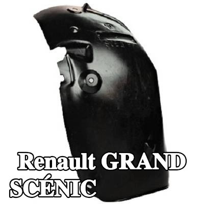 DIEDERICHS بطانة قوس العجلة المحور الأمامي الأيمن, أمامي أيمن — 2004 Renault Grand Scénic