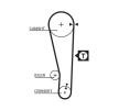 GATES Triger kayışı kiti PowerGrip — Hyundai Pony (2)