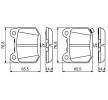BOSCH Fren balatası seti 14, 4mm, gıcırtı önleyici plaka ile — Nissan 350z (7)