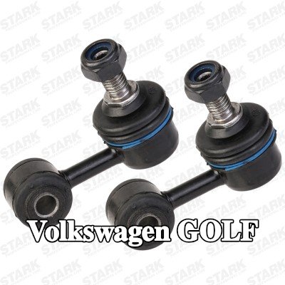STARK طقم إصلاح وصلة قضيب مانع الانقلاب للمحور الأمامي على كلا الجانبين — 1994 Volkswagen Golf