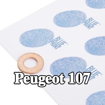 BLUE PRINT حشية سدادة حوض الزيت من النحاس, Inner Diameter: 10, 0mm — Peugeot 107