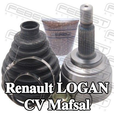 FEBEST CV mafsalı Ön Aks, Tekerlek Tarafı — Renault Logan