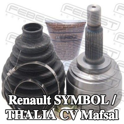 FEBEST CV mafsalı Ön Aks, Tekerlek Tarafı — Renault Symbol / Thalia