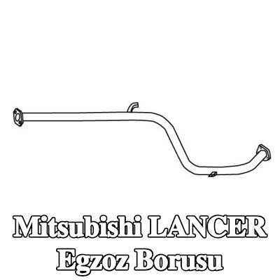 VEGAZ Egzoz Borusu — 1990 Mitsubishi Lancer