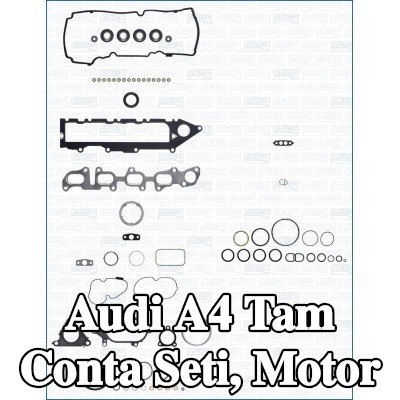 AJUSA Tam Conta Seti, valf gövdesi contalı motor, silindir kafası contası olmadan — Audi A4