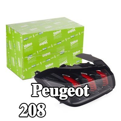 VALEO المصباح الخلفي الأيسر, يحمل العلامة التجارية الأصلية — Peugeot 208