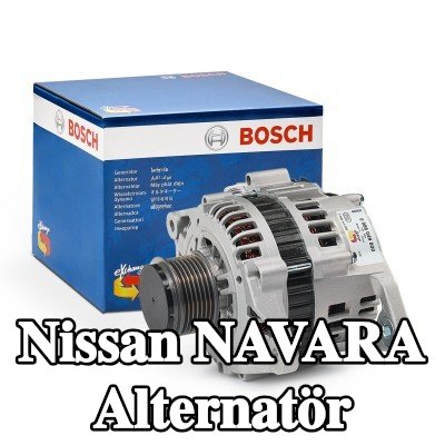 BOSCH Alternatör 90A — 2000 Nissan Navara