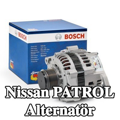 BOSCH Alternatör 90A — Nissan Patrol