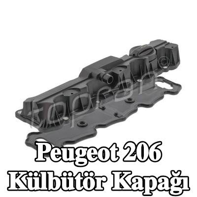 TOPRAN Külbütör kapağı Egzoz Tarafı, valf kapağı contası ile, kapak ile — 1998 Peugeot 206