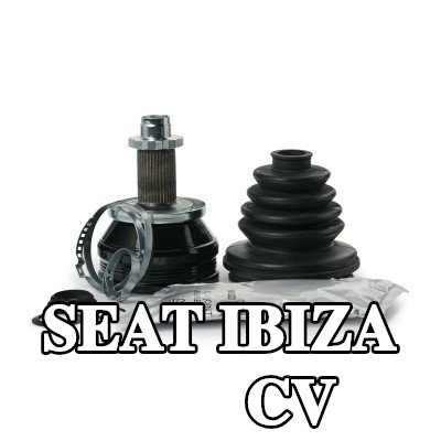 FEBI BILSTEIN طقم مفصل CV المحور الأمامي الأيسر, المحور الأمامي الأيمن, جانب العجلة, مع صمولة, مع شحم — SEAT Ibiza