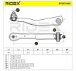 RIDEX Arka aks sağ süspansiyon kolu, Enine — 2002 Mitsubishi Eclipse (9)