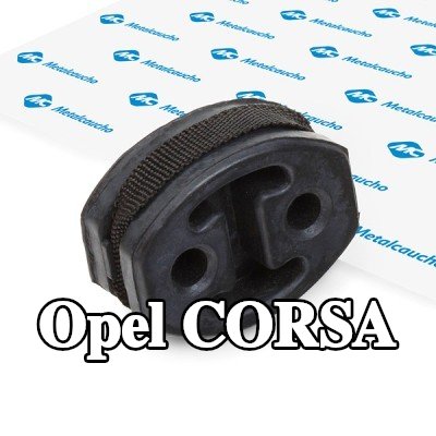 Metalcaucho مخمد مطاطي, كاتم الصوت المركزي — 2012 Opel Corsa