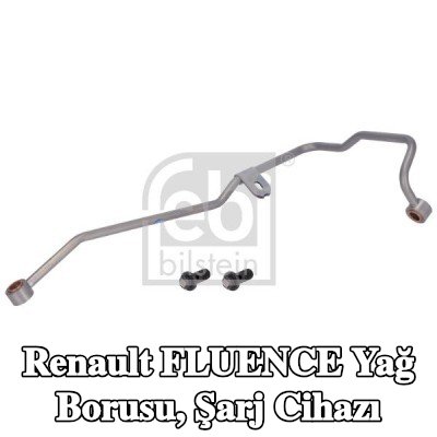 FEBI BILSTEIN Yağ Borusu, şarj cihazı — Renault Fluence