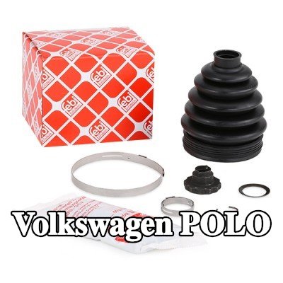 FEBI BILSTEIN طقم غطاء مفصل CV, عمود الإدارة المحور الأمامي, جانب العجلة, البلاستيك الحراري — 2012 Volkswagen Polo