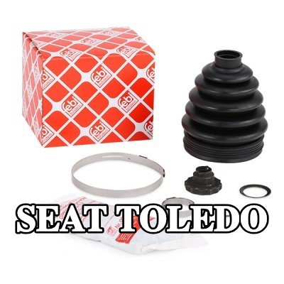 FEBI BILSTEIN طقم غطاء مفصل CV, عمود الإدارة المحور الأمامي, جانب العجلة, البلاستيك الحراري — 2012 SEAT Toledo