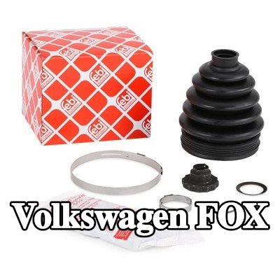 FEBI BILSTEIN طقم غطاء مفصل CV, عمود الإدارة المحور الأمامي, جانب العجلة, البلاستيك الحراري — 2011 Volkswagen Fox